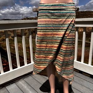 Threads 4 Thought High-Low Wrap Maxi Skirt